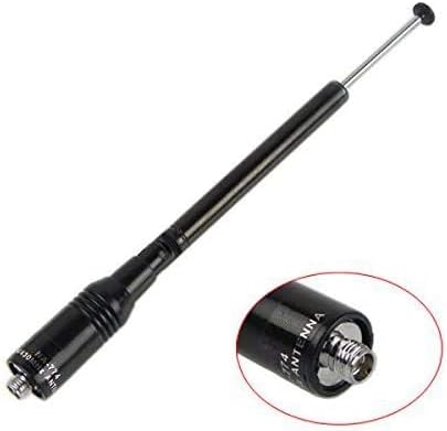 Dragon Trading NAGOYA NA-774 antenne SMA-F SMA-M Teleskop Dual Band UHF & UKW