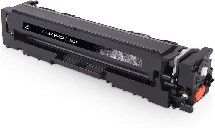 4X Alphafax XL Toner ersetzt HP 203X CF540X CF541X CF542X CF543X Multipack Schwarz Cyan Magenta