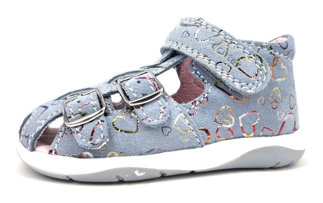 Richter Kinderschuhe Jungen Mädchen Jess Sandale, ciel, 21 EU