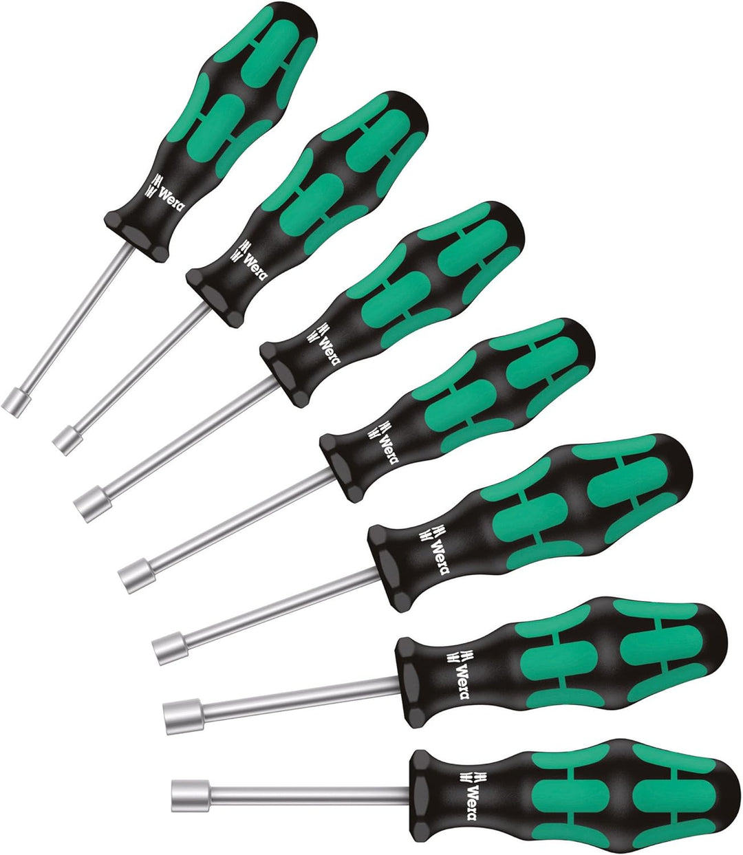 Wera Steckschlüssel-Schraubendrehersatz 395 HO/7 SM, 7-teilig, 05029510001 Single, Single