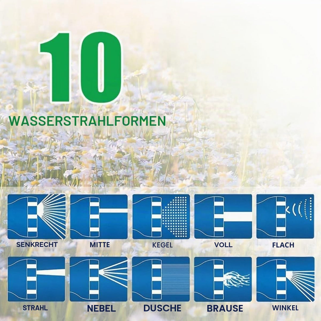 Flexibler Wasserstab-Sprühschlauch, biegbare Bewässerungslanze, 72 cm, robuste Gartenschlauchstäbe S