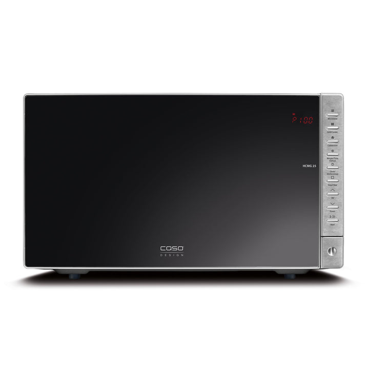 Caso | HCMG25 3-in-1 Mikrowelle mit Grill + Heissluft 2500W | High-Convection bis 240°C, Drehteller