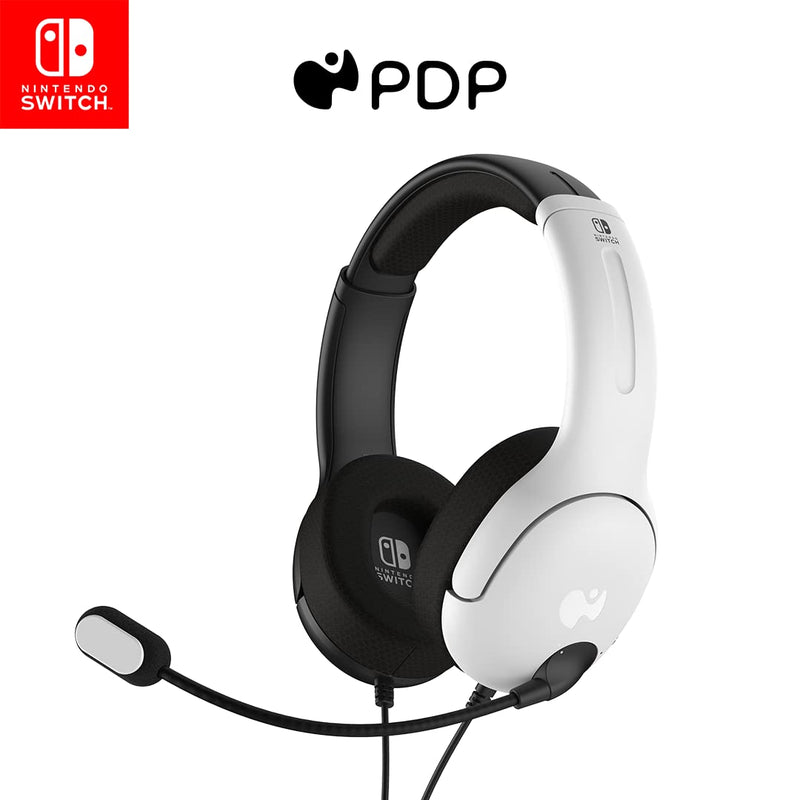 PDP Gaming LVL40 Stereo Kopfhörer mit Mic für Nintendo Switch - PC, iPad, Mac, Laptop Compatible - N