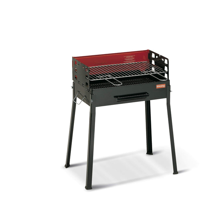 Ferraboli 127 famiglia kohlegrills, grill Stahl, Schwarz