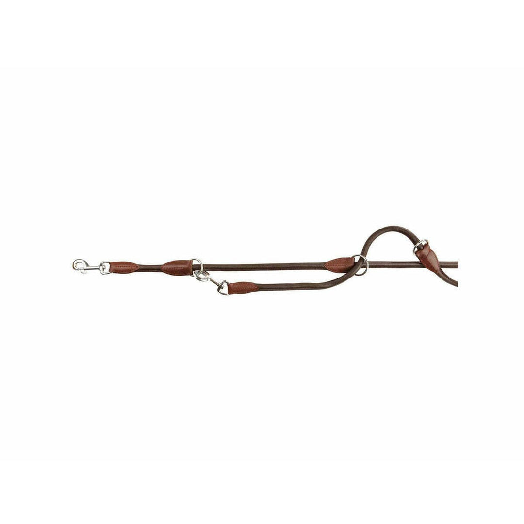 TRIXIE Active V-Leine, rundgen, 2,00 m/ 13 mm, T16332 braun Small/Medium