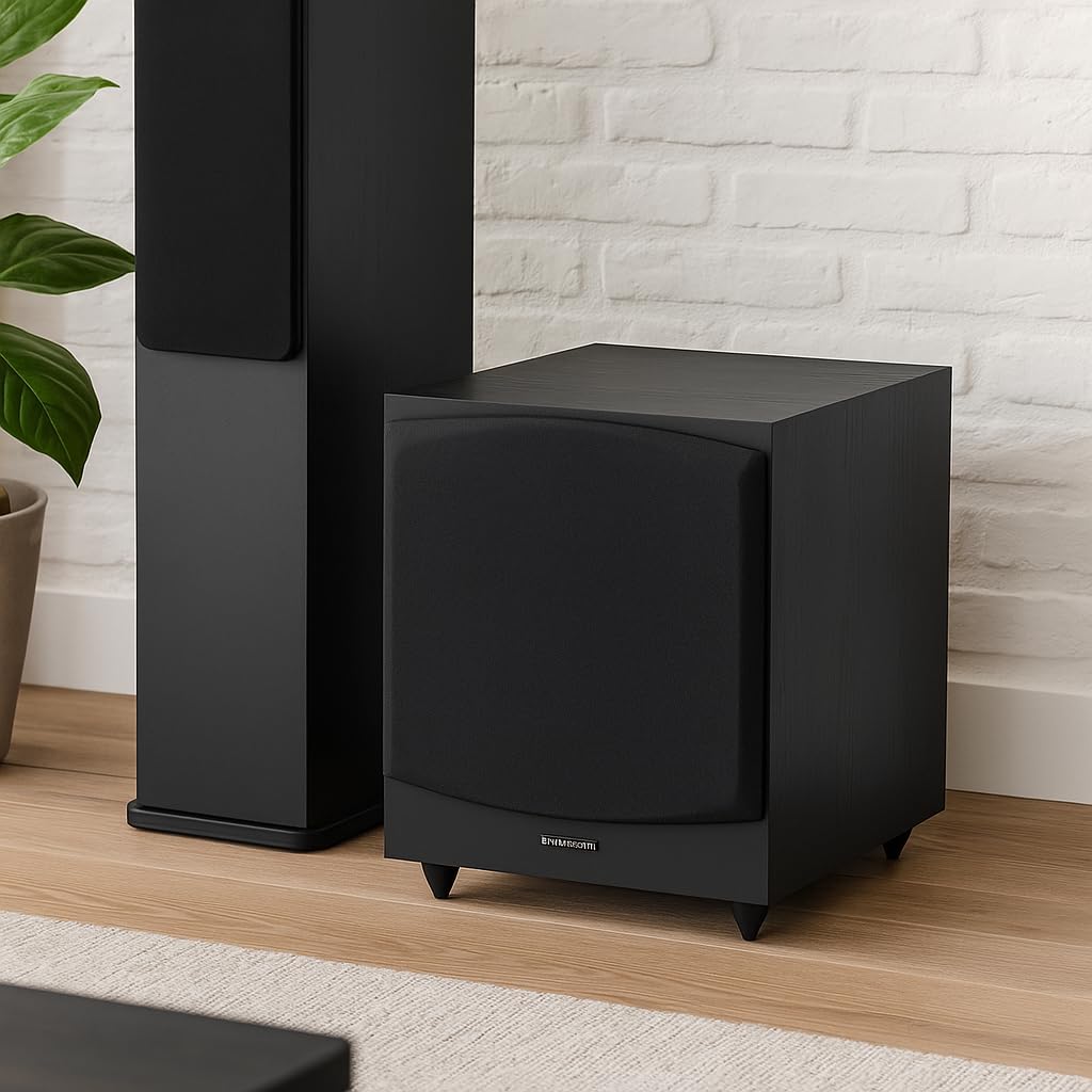 DYNAVOICE Magic MW12 Aktiv-Subwoofer, 30,5 cm (12 Zoll), Schwarz