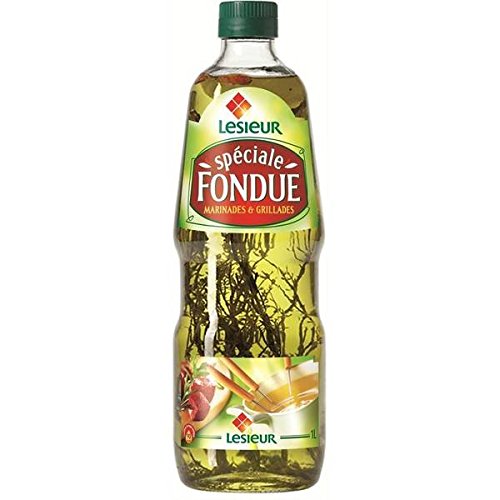 Lesieur geschmolzenen Spezialöl 1litre - ( Einzelpreis ) - Lesieur huile spéciale fondue 1litre
