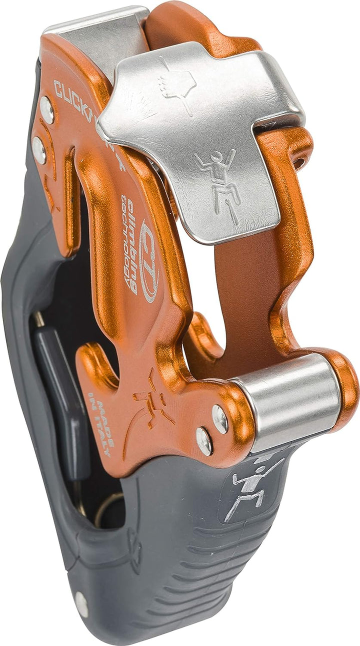 Climbing Technology Click Up Kit Plus Sicherungsgerät-Set Klettern Hummerrot Einheitsgrösse, Hummerr