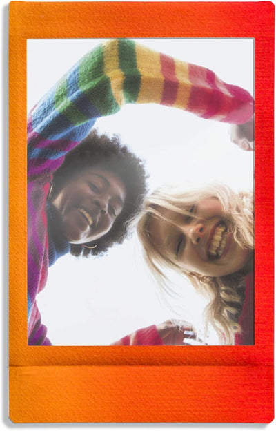 Fujifilm Instax Mini Frame WW1 Monochrom, Bunt & Mini Frame WW1 Rainbow, Bunt Bunt Monochrom Bundle