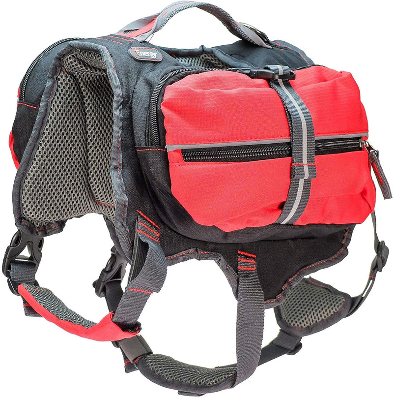 iEnergy™ MAL Rucksack für Hunde und iEnergy GEM, Deluxe Sport Leine (Mittel), M