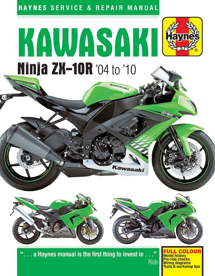 Kawasaki Ninja ZX-10R (04 - 10) (Haynes Powersport), Taschenbuch