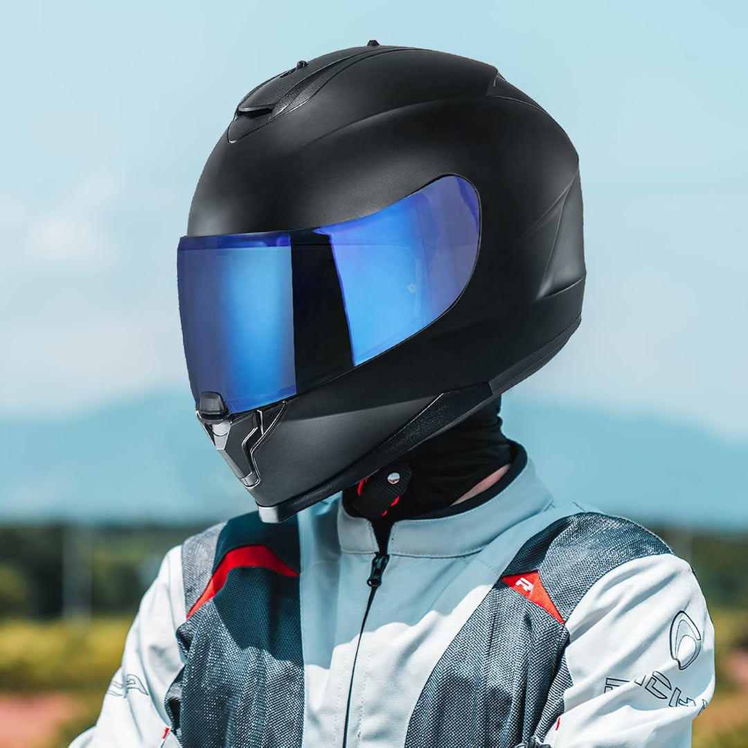 Helmvsier für C70 FG-17 IS-17,Motorradhelm Visier,Motorrad Windschutz Helm Objektiv Visier Vollgesic