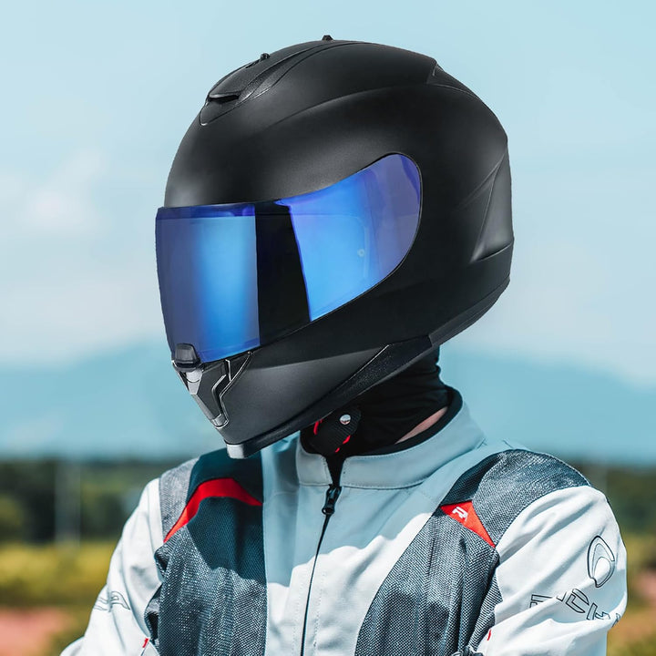 Helmvsier für C70 FG-17 IS-17,Motorradhelm Visier,Motorrad Windschutz Helm Objektiv Visier Vollgesic