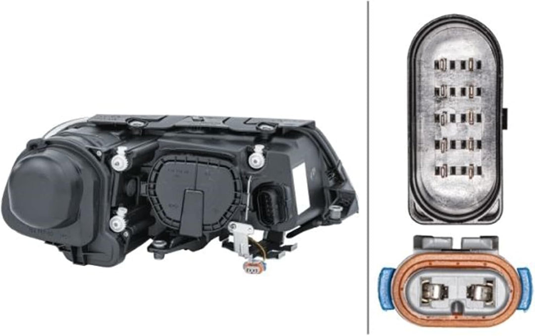HELLA 1EL 008 340-071 Bi-Xenon/Halogen-Hauptscheinwerfer - links - für u.a. VW Passat Variant (3B6),
