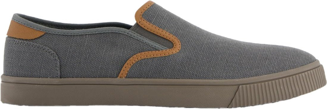 TOMS Herren Baja Sneaker 39 EU Graphite Heritage Canvas Pu Besatz, 39 EU Graphite Heritage Canvas Pu