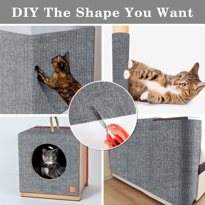 Kratzmatte Katze Selbstklebend,Kratzfestes Sofa kratzmatte Katze,Selbstklebend Kratzteppich Katze Wa