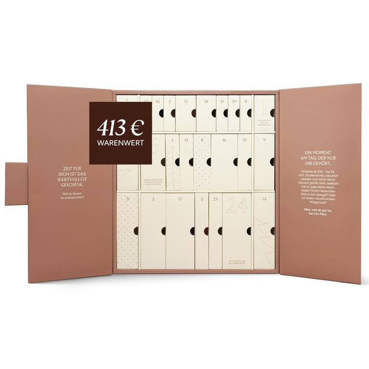 JUNGLÜCK Premium Adventskalender 2025 - Unser Beauty Weihnachtskalender für jeden Hauttyp - 24 Wohlf