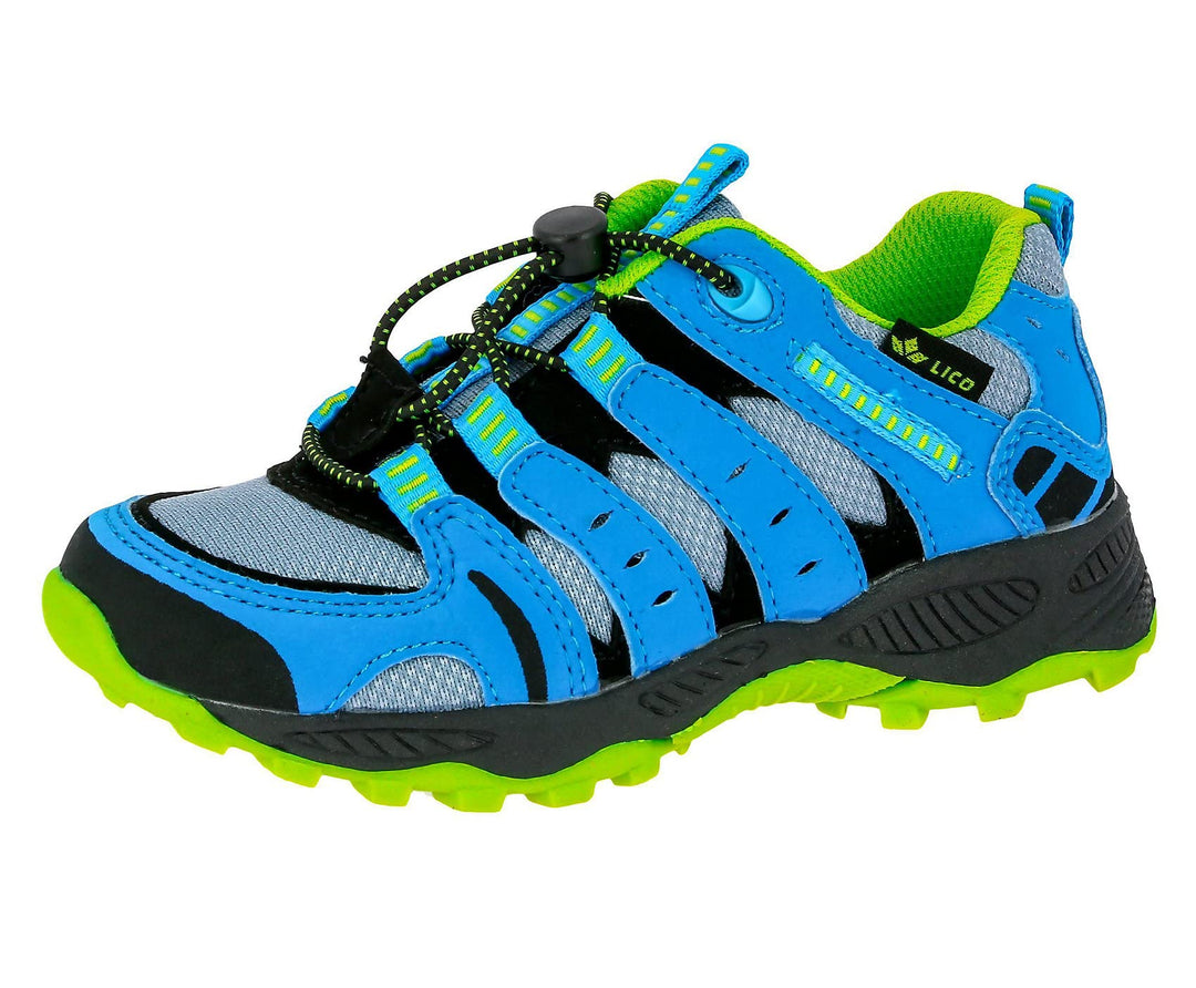 Lico Unisex Kinder Fremont Trekking-& Wanderhalbschuhe, 25 EU Grau Blau Lemon