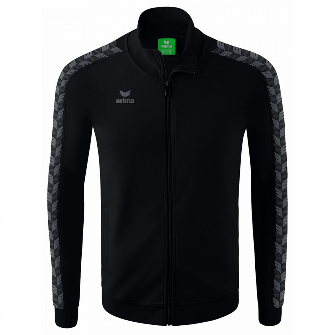 Erima Herren Essential Team Tracktop Jacke S Schwarz, S Schwarz