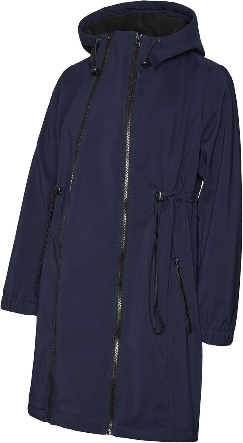 MAMALICIOUS Mama Licious female Softshell Jacke Umstands-jacke XS Navy Blazer, XS Navy Blazer