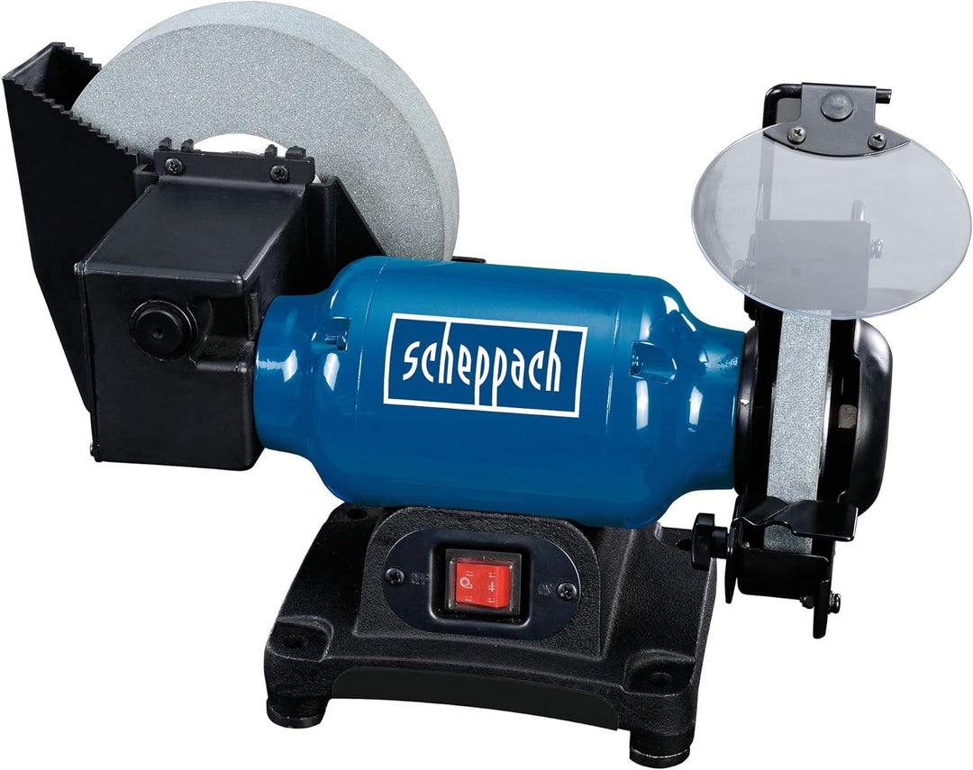 Scheppach Profi Nassschleifer Trockenschleifer BG200W mit Induktionsmotor | 230V 250W - Ø200mm Schle