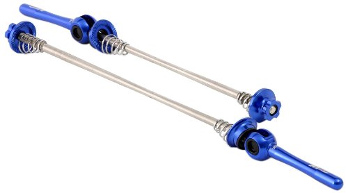 MSC Bikes MSC Ultralight Titanium GR5 Radschnellspanner Blau, Blau