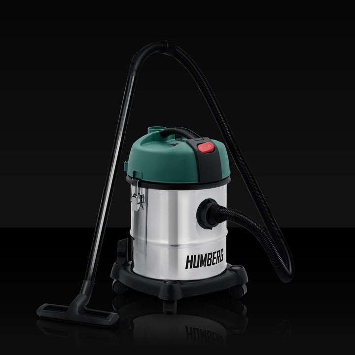 Humberg Industriesauger Nass Und Trockensauger 20 l 1200 W Industriestaubsauger Ohne Beutel Werkstat