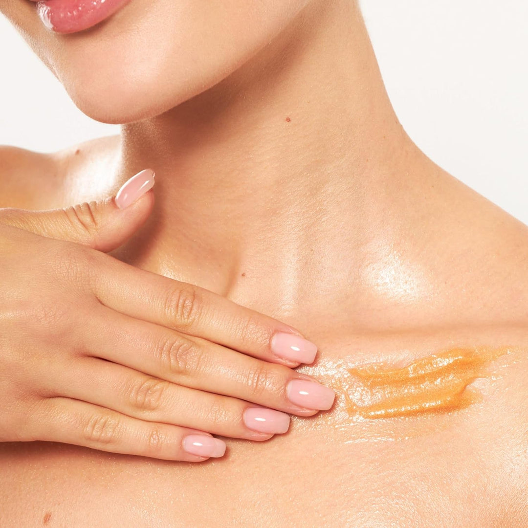 NUTRIDOME Schimmerndes Körperöl - Glow Body Oil for women with jojoba oil &amp; Süssmandelöl - Body Glow
