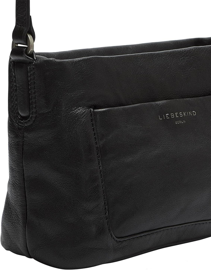 Liebeskind Damen Ira Crossbody Umhängetasche Schwarz, Schwarz