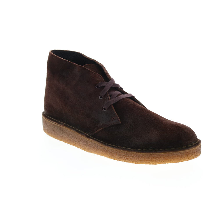 Clarks Herren AtticusLTHiGTX Chukka Boot 42.5 EU Dunkelbraunes Wildleder, 42.5 EU Dunkelbraunes Wild