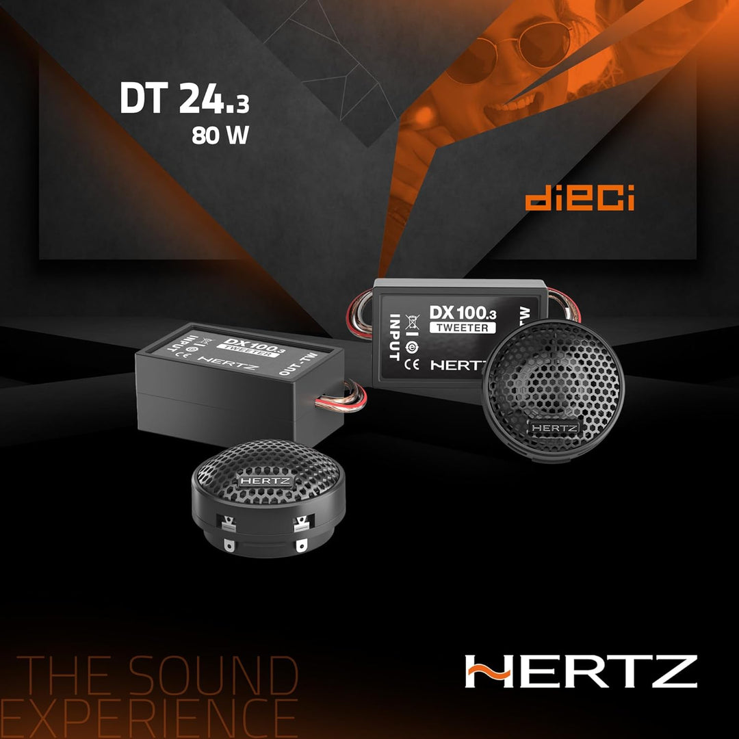 Hertz Dieci DT-24.3 Höchtöner mit Frequenzweichen