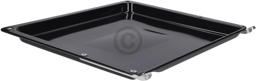 Backblech für Backofen mit Backwagen kompatibel mit Bosch 20005941 emailliertes Blech