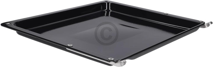 Backblech für Backofen mit Backwagen kompatibel mit Bosch 20005941 emailliertes Blech