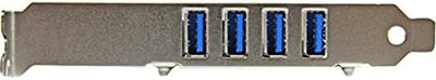 StarTech.com 4 Port PCI Express USB 3.0 SuperSpeed Schnittstellenkarte mit UASP - SATA Strom - PCIe