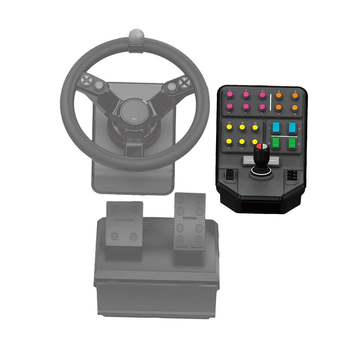 Logitech G Saitek Farm Sim Controller, Farming Simulator mit Steuerpult und Controller, 25 programmi