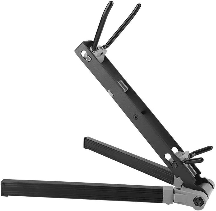 Drfeify Verstellbarer Saxophonständer, Universal Faltbarer Klapphalter Leicht zu Tragender Altsaxoph