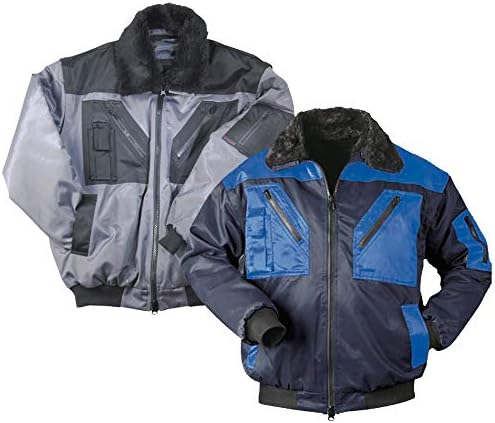 Ganzjahres Blouson, Farbe grau/schwarz, Gr. XL