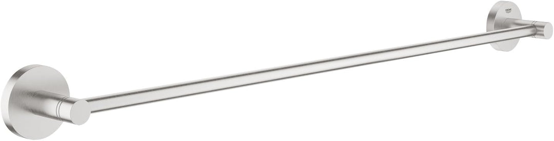 Grohe Essentials Badetuchhalter 600mm, supersteel, 1 Stück, 40366DC1 600 mm, 600 mm