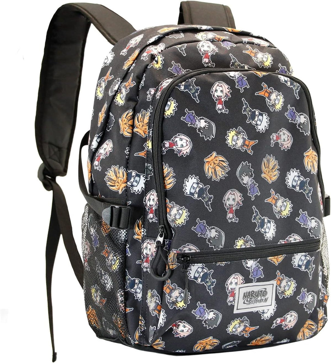 Naruto Wind-FAN HS Fight Rucksack, Schwarz