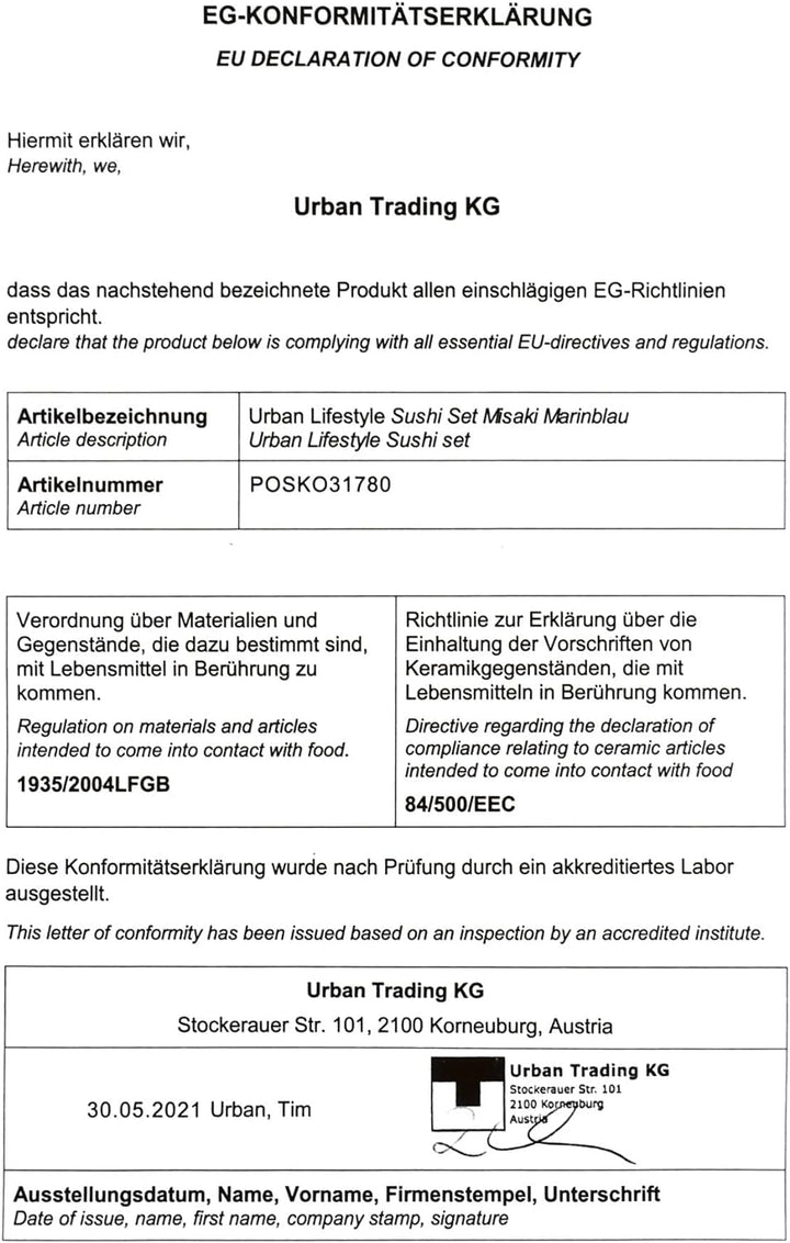 Sushi Geschirr set "Misaki" Graublau für 2 Person, Sushi Set Japanischer Geschirr für Miso Suppe Mak