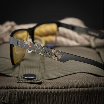 Gunnar Brille gegen blaues Licht – UAV Edition Call Of Duty | Farbe: Onyx Topo | Farbtöne: Amber (65