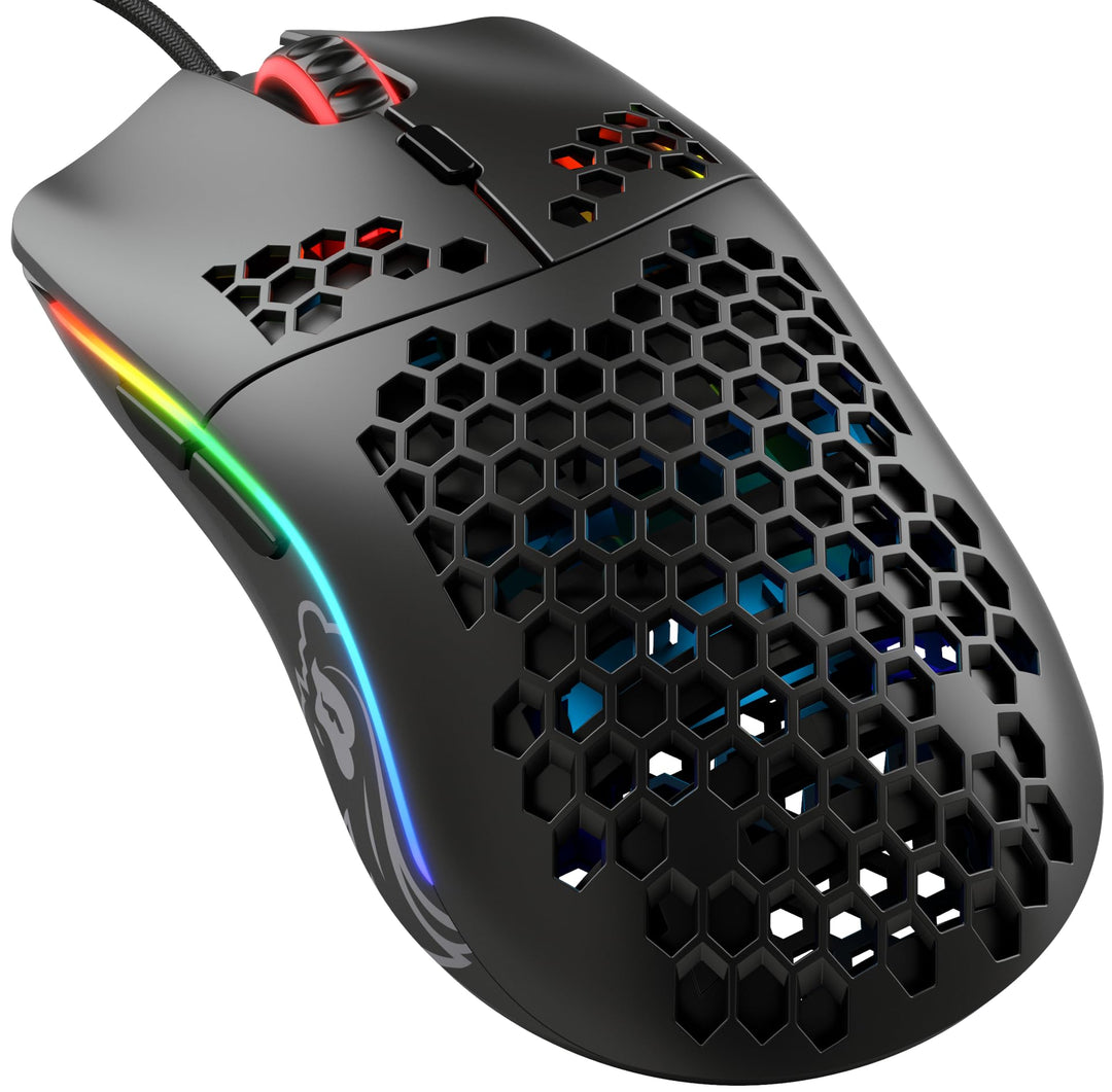 GLORIOUS Gaming Model O- (Small) Compact Wired Gaming Mouse - 58g Superlight Honeycomb Design, RGB,