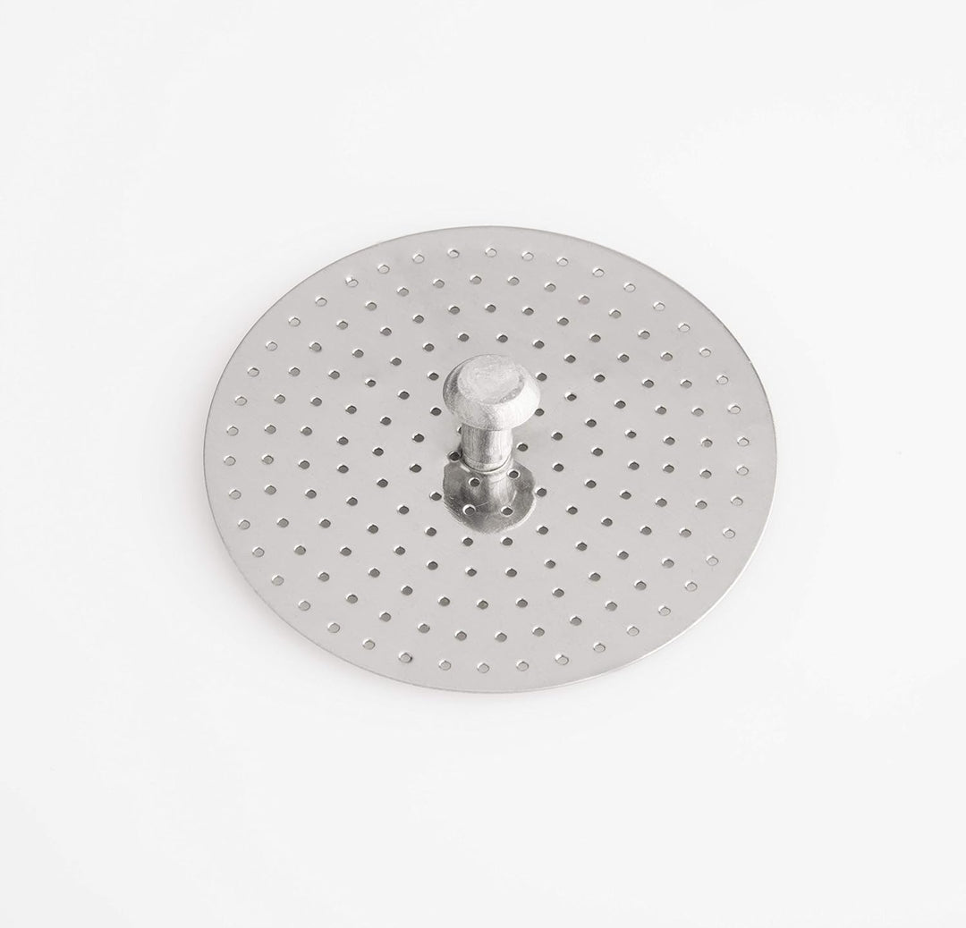 Barazzoni La Caffettiera INOX Espressokocher, 6 Tassen, Edelstahl, Grau, 11.3x14.8x19.7 cm, 11.3x14.