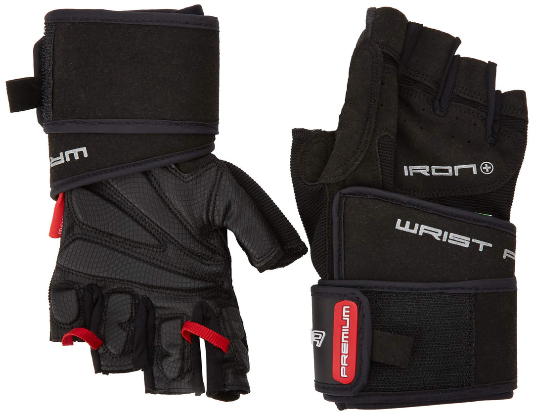 Chiba Erwachsene Handschuhe Iron Plus II XS Schwarz, XS Schwarz