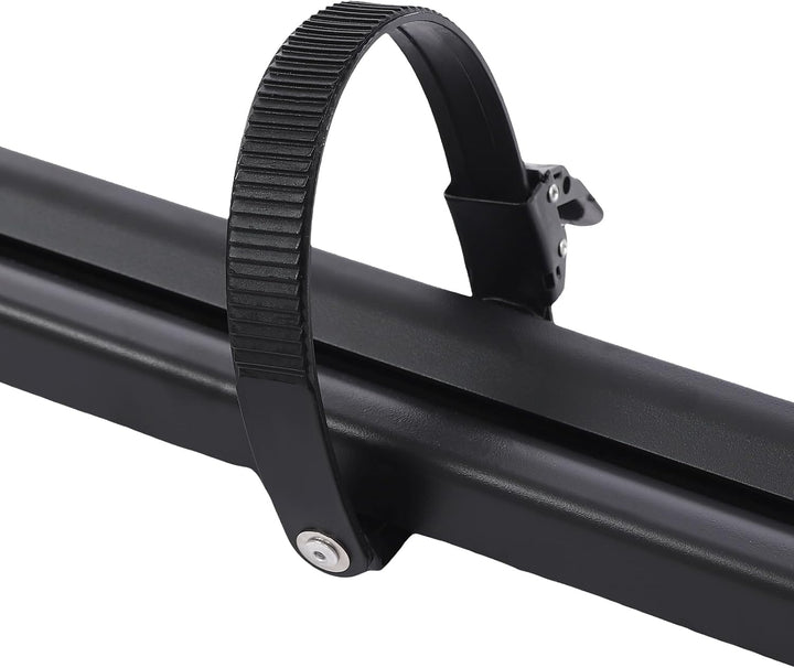 Fahrradträger Autodach 1 Bike Universal Dachmontage Doppelte Diebstahlsicherung 4 Punkt Fixierung Hö