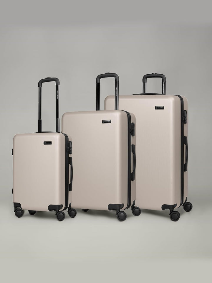 SMARTBOX Hartschalen Koffer-Set 3-teilig für Damen & Herren | leichte & stabile Reise-Trolleys aus h