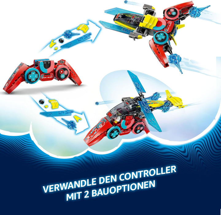 LEGO DREAMZzz Coopers Fliegender Videospiel-Controller, Fantasy-Spielzeug, 2-in-1 Set zum Videospiel