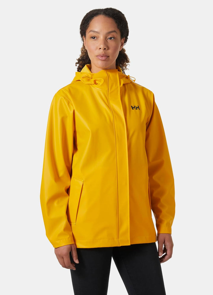 Helly Hansen Damen Moss Jacke Regenjacke (1er Pack) XS Essential Gelb, XS Essential Gelb