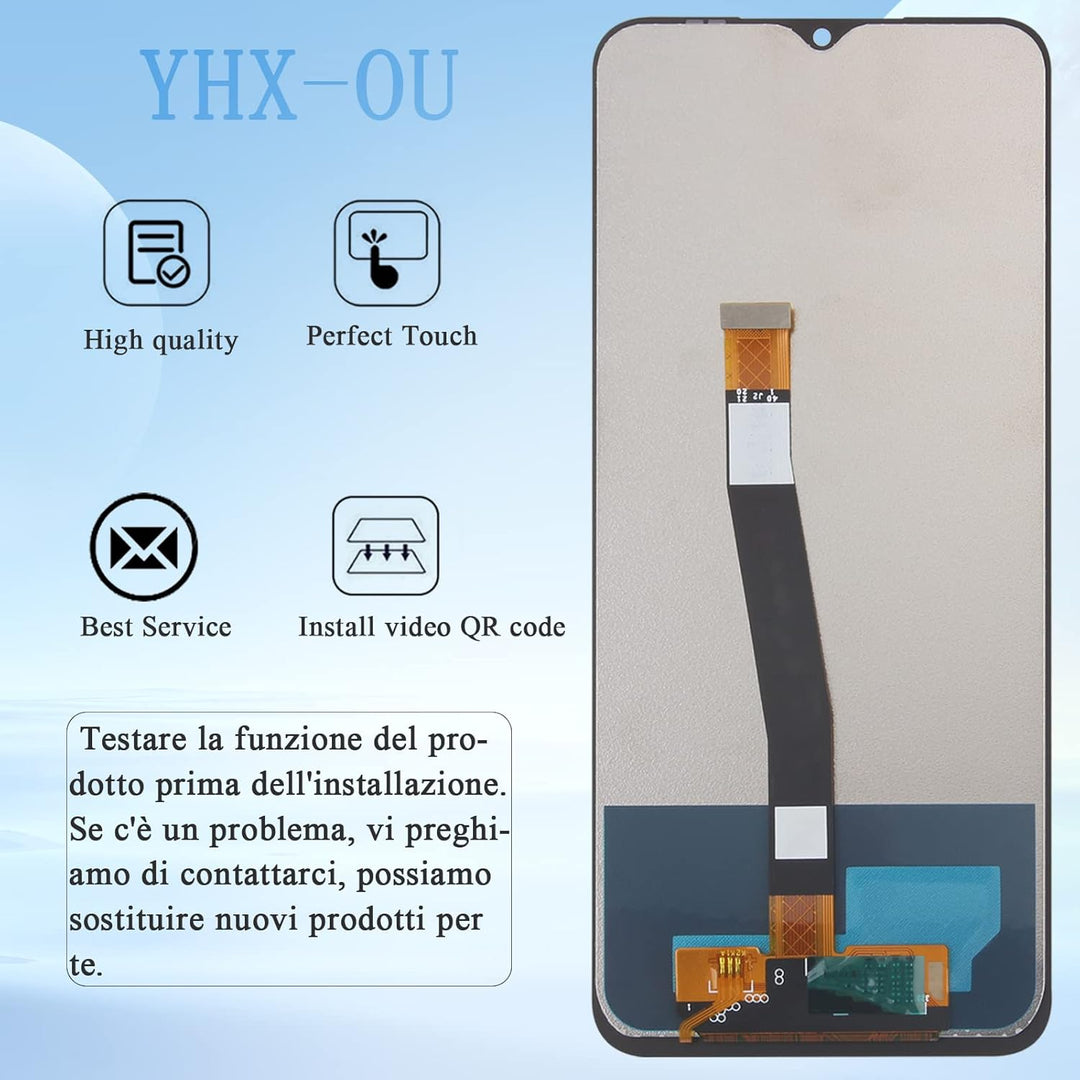 YHX-OU 6,60 Zoll LCD Display für Samsung Galaxy A22 5G SM-A226B SM-A226B/DS SM-A226B/DSN LCD Bildsch