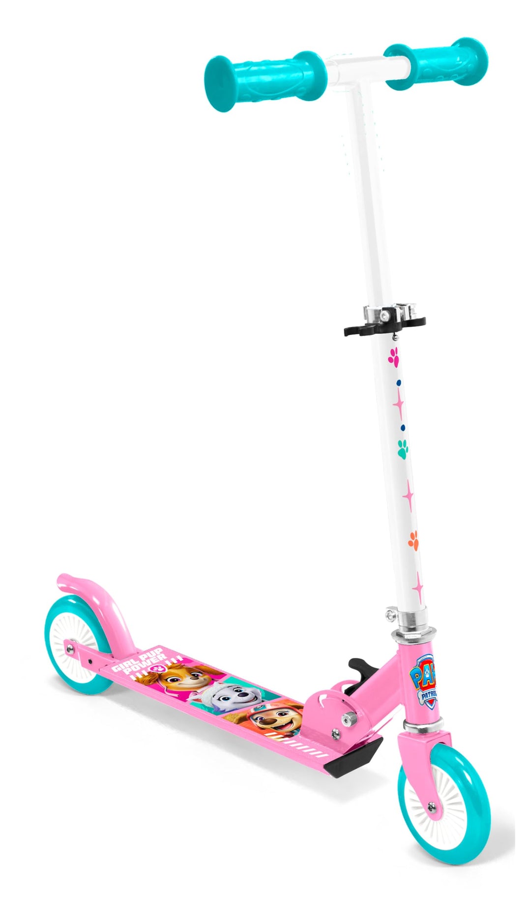 Zusammenklappbarer Roller PAW Patrol Pink